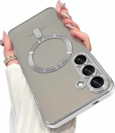 Samsung S25 - Magsafe TPU Back Cover - Zilver