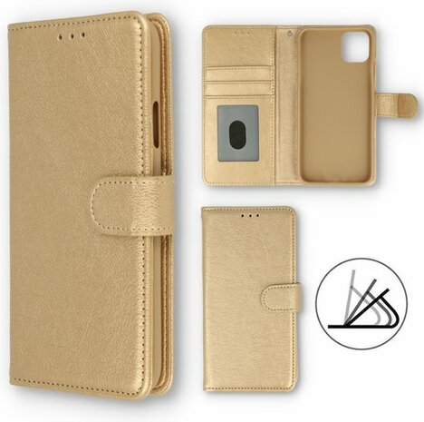 Samsung S22 Plus Goud - HQ Book Case