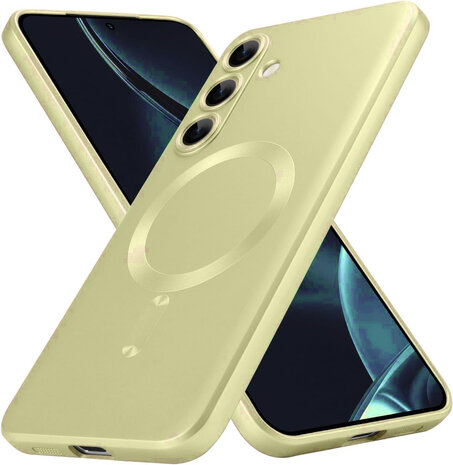 Samsung S25 - MagSafe Matte TPU - Goud