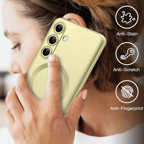 Samsung S25 - MagSafe Matte TPU - Goud