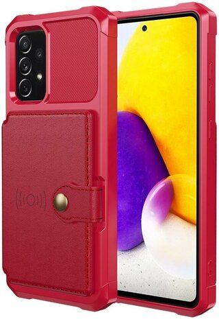 Samsung A52 - Rood - RFID Back Cover