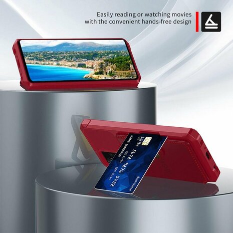 Samsung A52 - Rood - RFID Back Cover