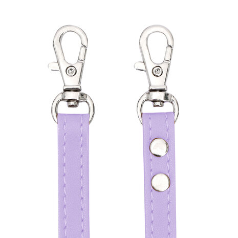 Samsung S25 - Paars - Back Cover met Koord