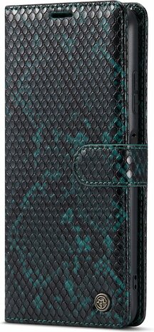 Samsung A22 5G Groen - Slangen Book Case