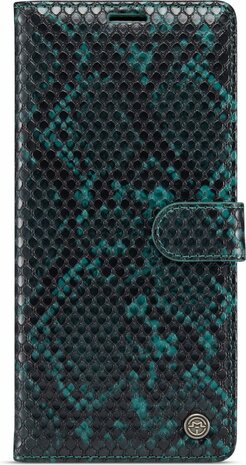 Samsung A22 5G Groen - Slangen Book Case