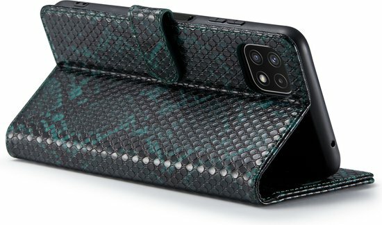 Samsung A22 5G Groen - Slangen Book Case