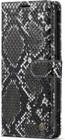 Samsung A22 5G Zwart - Slangen Book Case