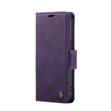 iPhone 15 Plus Deep Purple - MagSafe Book Case