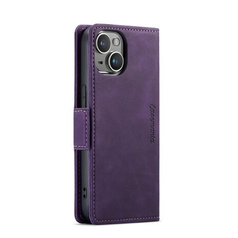 iPhone 15 Plus Deep Purple - MagSafe Book Case