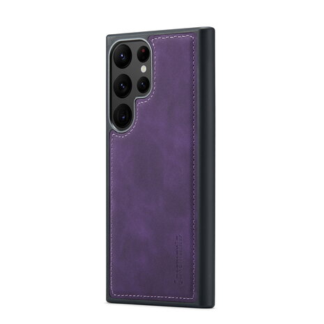 Samsung S23 Ultra Deep Purple - 2 in 1 Book Case