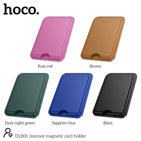 Hoco DKB01 MagSafe Wallet - Roze