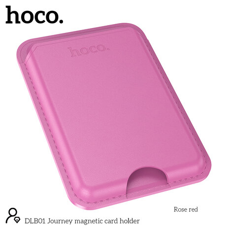 Hoco DKB01 MagSafe Wallet - Roze