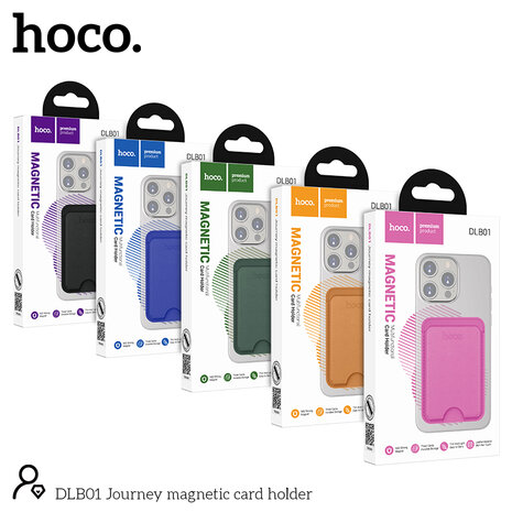 Hoco DKB01 MagSafe Wallet - Roze