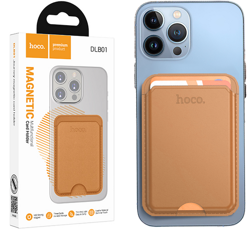 Hoco DKB01 MagSafe Wallet - Bruin