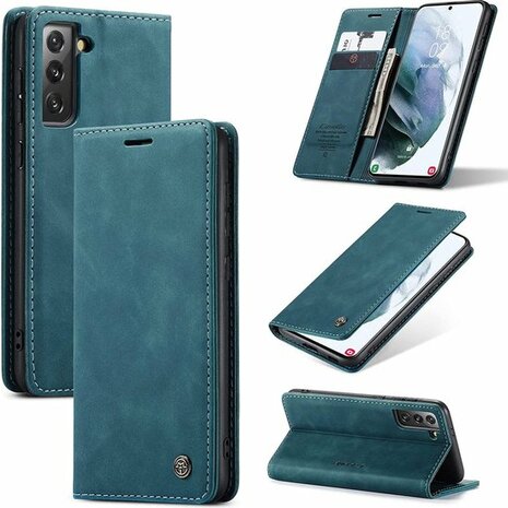 Samsung S21 Plus Emerald Green - Book Case