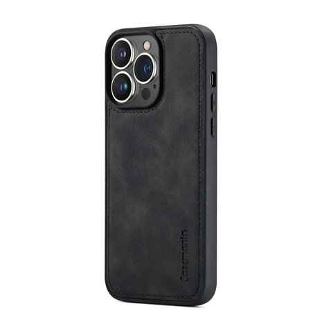 iPhone 12 Pro Max Charcoal Gray - 2 in 1 Book Case