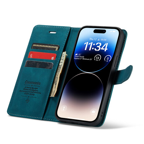 iPhone 13 Pro Emerald Green - 2 in 1 Book Case
