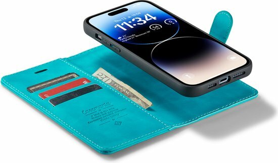 iPhone 14 Pro Azure Blue - 2 in 1 Book Case