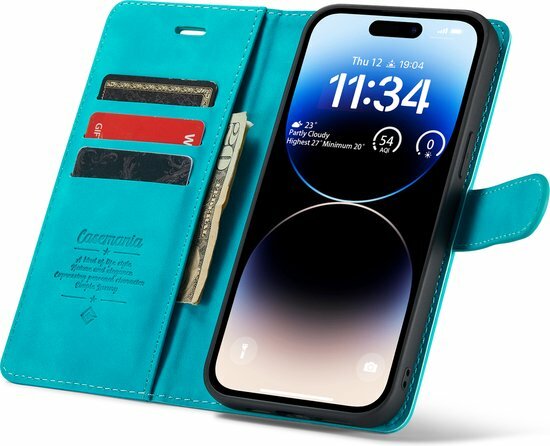 iPhone 14 Pro Azure Blue - 2 in 1 Book Case