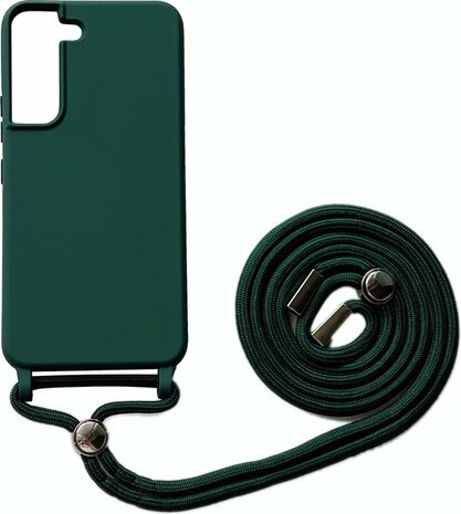 Samsung S22 Plus Groen - TPU Back Cover met Koord