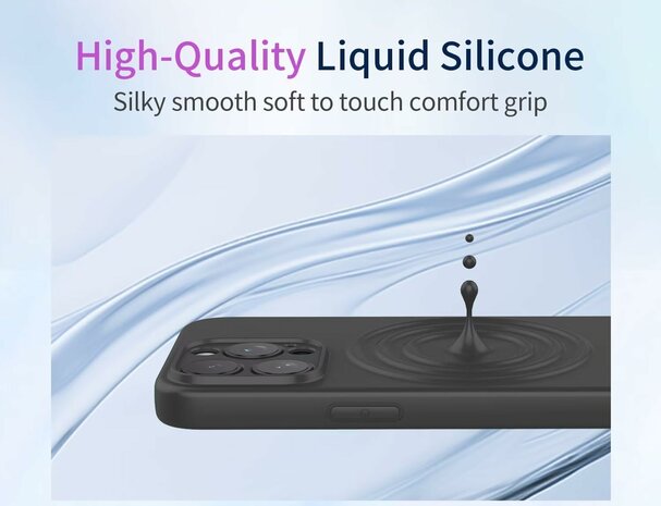 iPhone 16 Pro - Back Cover Camera Bescherming &amp; 2x Glas - Zwart