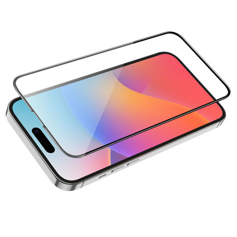 Hoco - iPhone 15 Pro Max - Full Glas - 5 Stuks
