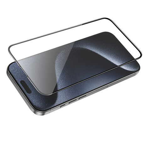 Hoco - iPhone 16 Plus / 15 plus - Full Glas - 5 Stuks