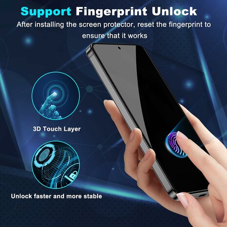 Casemania Privacy Glas voor Samsung S25 Ultra - 2 Stuks