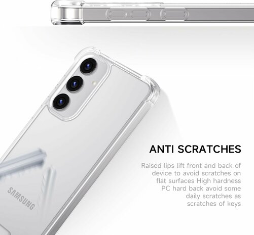 Samsung Galaxy S25 - Transparant - Anti Shock Back Cover