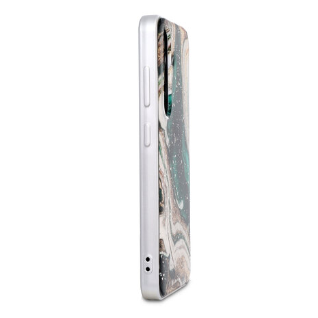 Samsung S25 - Groen - Marmer MagSafe Back Cover