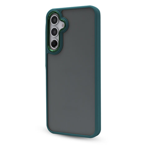 Samsung S24 FE - Frame Back Cover - Groen