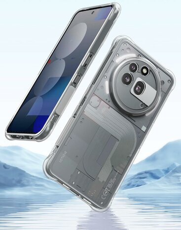 Nothing Phone 3a Pro - Anti Shock - Transparant
