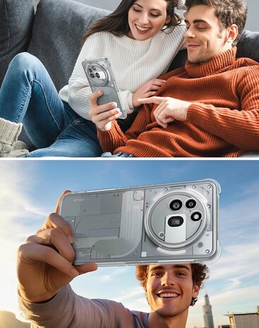 Nothing Phone 3a Pro - Anti Shock - Transparant