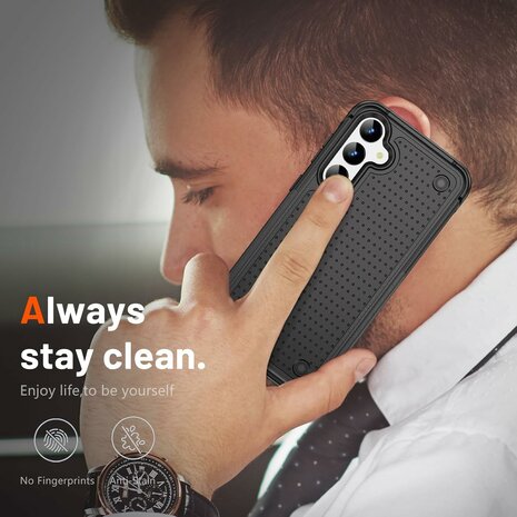 Samsung S25 - Heavy Duty Case - Zwart