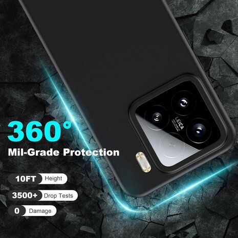 XIaomi 15 - Back Cover - Zwart