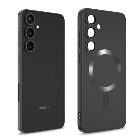 Samsung S25 - MagSafe Matte TPU - Zwart