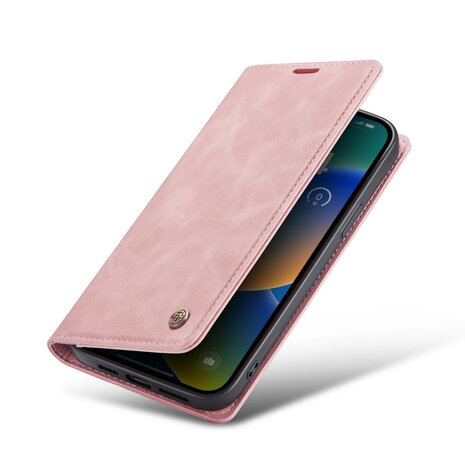 iPhone 16e - Book Case - Pale Pink