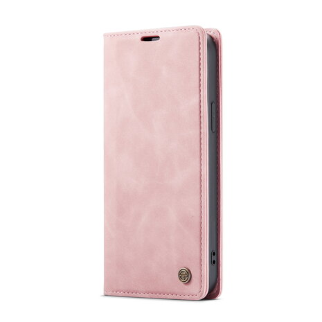iPhone 16e - Book Case - Pale Pink