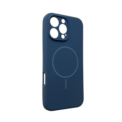 iPhone 16 Pro Max - Blauw - Zachte MagSafe Liquid Case