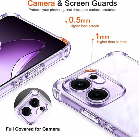 Reno 13 F - Anti Shock - Transparant