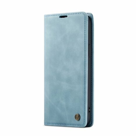 iPhone 16e - Book Case - Aqua Blue