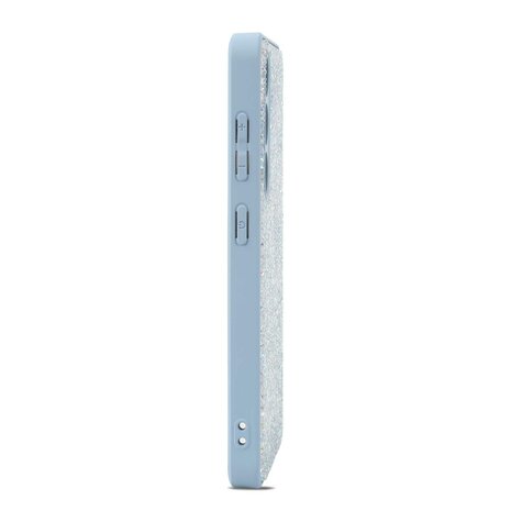 Samsung Galaxy S25 - Blauw - Diamant Glitter Back Cover