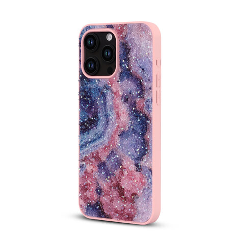 iPhone 14 Pro - Diamant Marmer Glitter - Nova