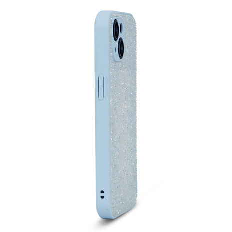 iPhone 11 - Diamant Glitter - Blauw