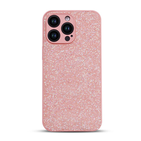 iPhone 14 Pro Max - Diamant Glitter - Roze
