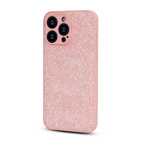 iPhone 14 Pro Max - Diamant Glitter - Roze