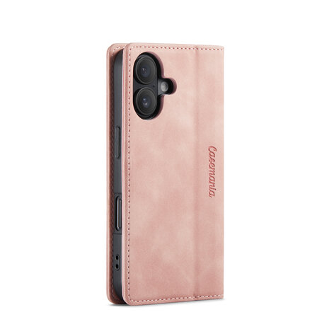 iPhone 16 Plus - Pale Pink - Book Case