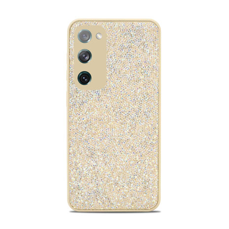Samsung S20 FE - Diamant Glitter - Goud