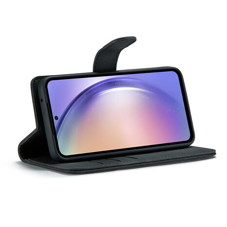 Samsung S25 - Charcoal Gray - 2 in 1 Book Case