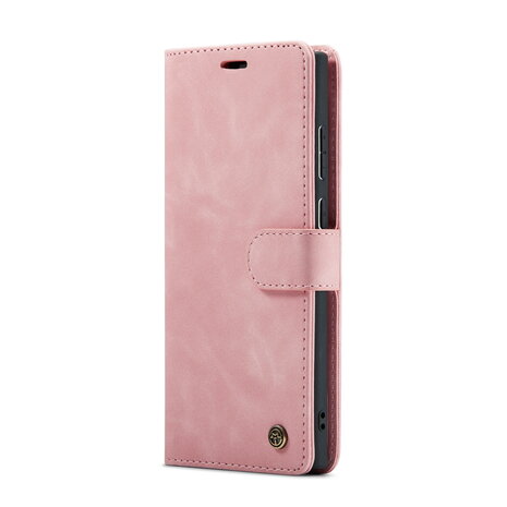 Samsung S25 Ultra - Pale Pink - 2 in 1 Book Case